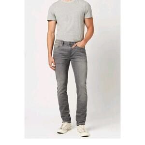 Mens Buffalo David Bitton Jeans 30x30 Gray Slim Ash Stretch NEW